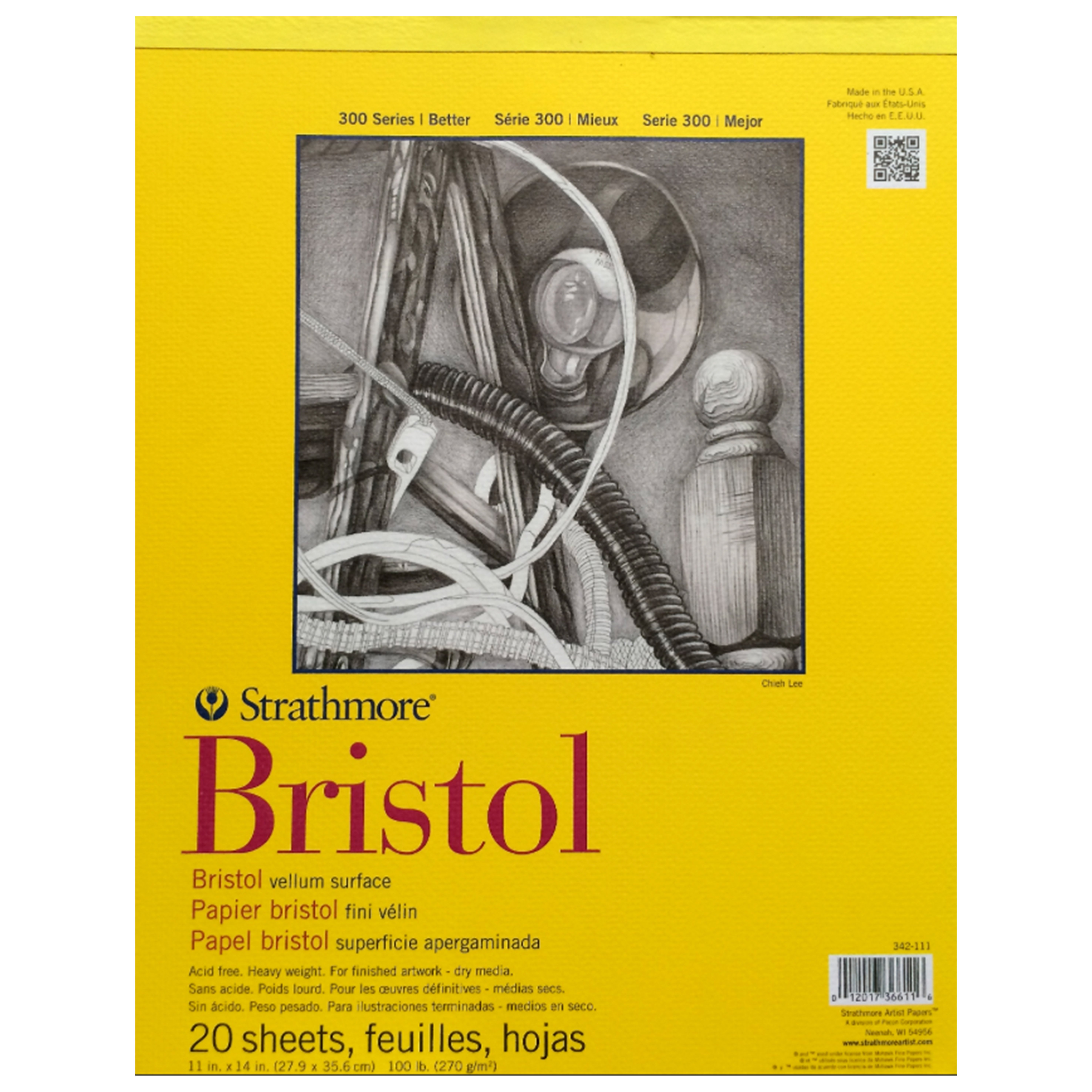 London Fine Art Studios Lavender Hill Colours Atelier Courses Art Shop London Strathmore 300 Series Bristol vellum surface pad 11x14 inches