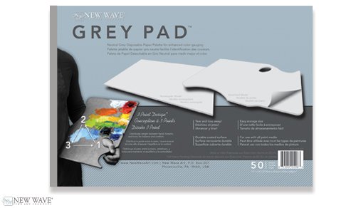 London Fine Art Studios Lavender Hill Colours Atelier Courses Art Shop New Wave Grey Pad Rectangular