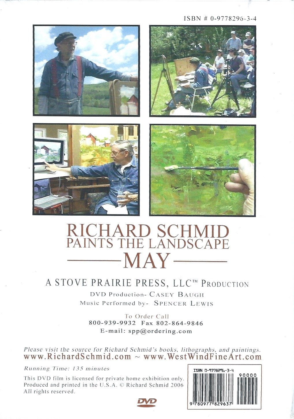 Richard Schmid Paints The Landscape – May – DVD – London Art