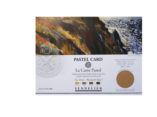 Sennelier Pastel Card- The Earth Tones
