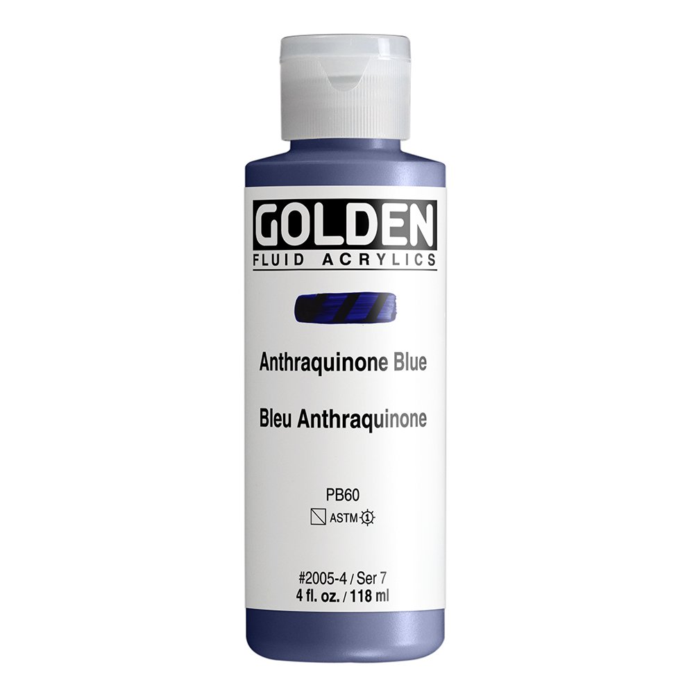 Golden Fluid Acrylic - Anthraquinone Blue