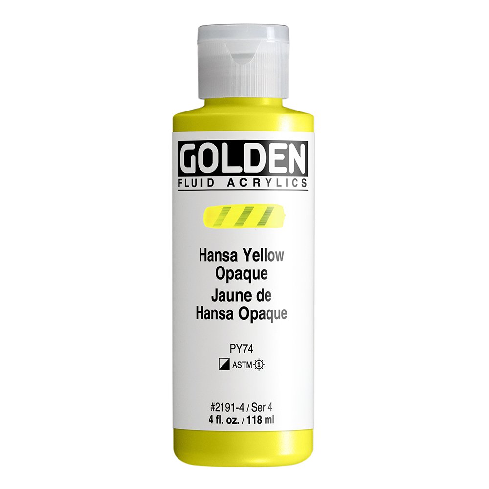 Golden Fluid Acrylic - Hansa Yellow Opaque