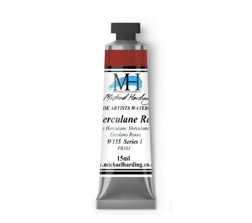 Michael Harding Artists Watercolour: Herculane Red (No. W155) 15ml