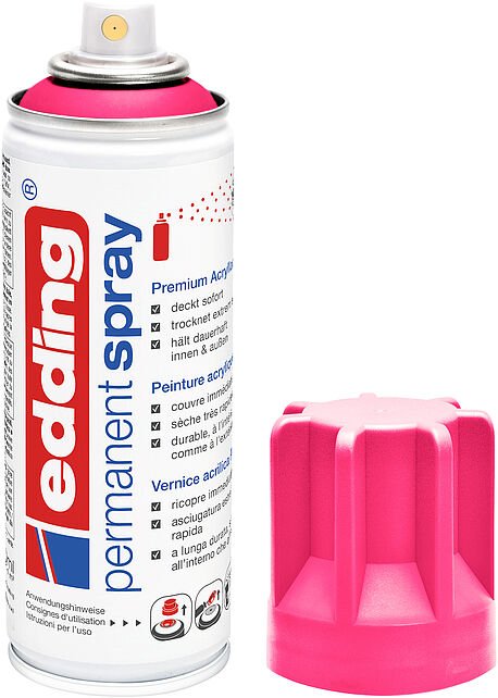 edding permanent spray: Neon pink (200ml)